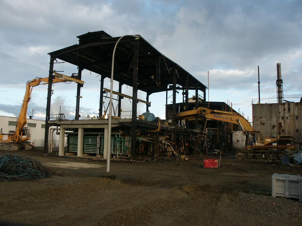 Démolition industrielle