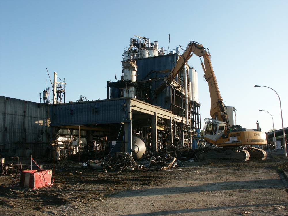 Démolition industrielle