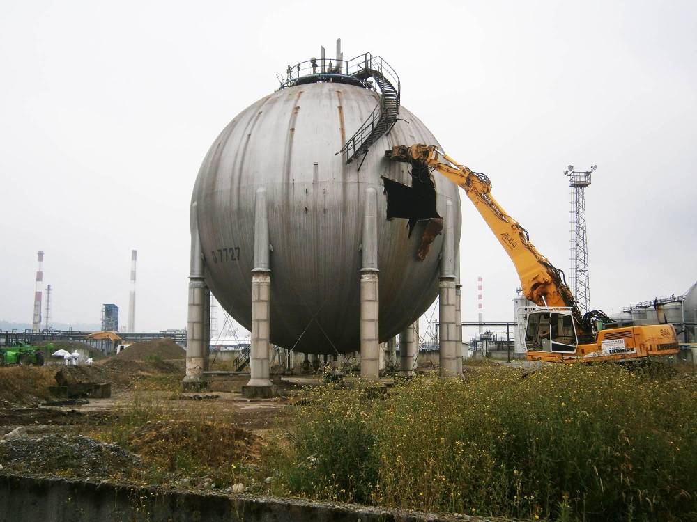 Démolition industrielle