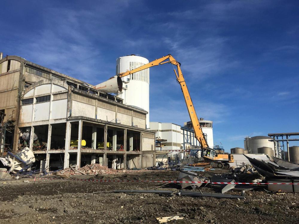 Démolition industrielle